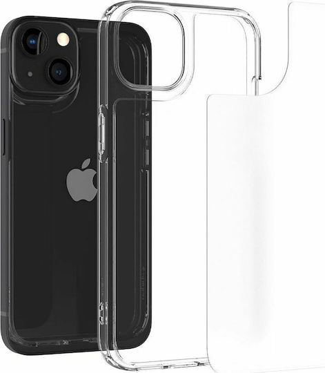 Spigen Quartz Hybrid Umschlag Rückseite Silikon Transparent Matte (iPhone 13)