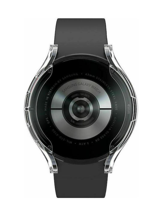 Spigen Ultra Hybrid Силиконов Калъф със Стъкло в Прозрачен цвят за Галакси Уотч 4 40мм