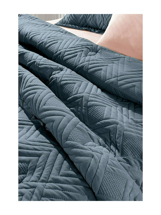 Guy Laroche Quilt Single with Hollowfiber Filling 160x220cm Eden Deep