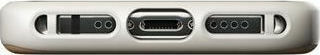 Nomad Rugged Umschlag Rückseite Leder 0.75mm Beige (iPhone 12 mini)