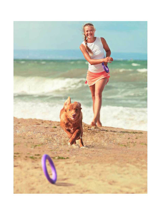 Puller Frisbee Σκύλου 30εκ. Μωβ 1τμχ