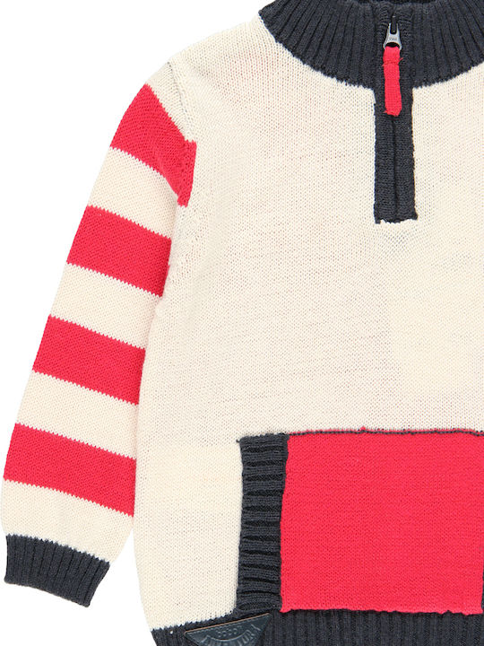 Boboli Kids Sweater Long Sleeve Ecru