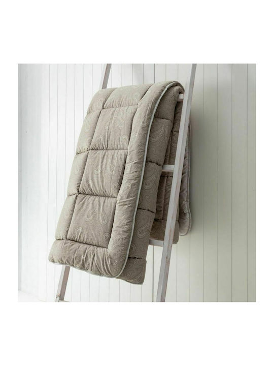 Vesta Home Пухено Куинсайз 220x230бр Firenze 2 Beige 11.5 togs Togs