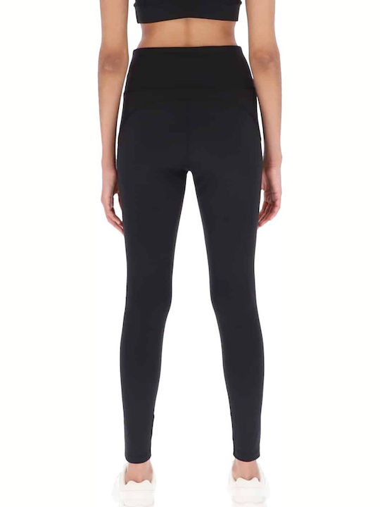 Juicy Couture Natalie Women's Cropped Training Legging High Waisted Black