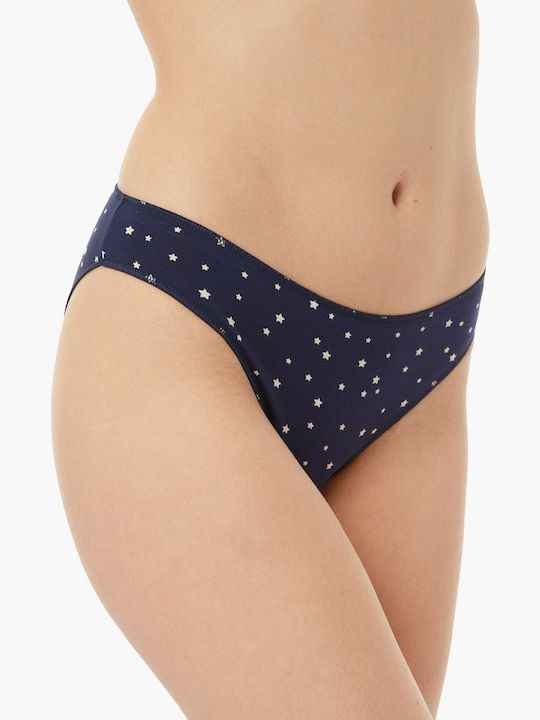 Miss Rio Women's Slip 2Pack Navy Blue/Pink