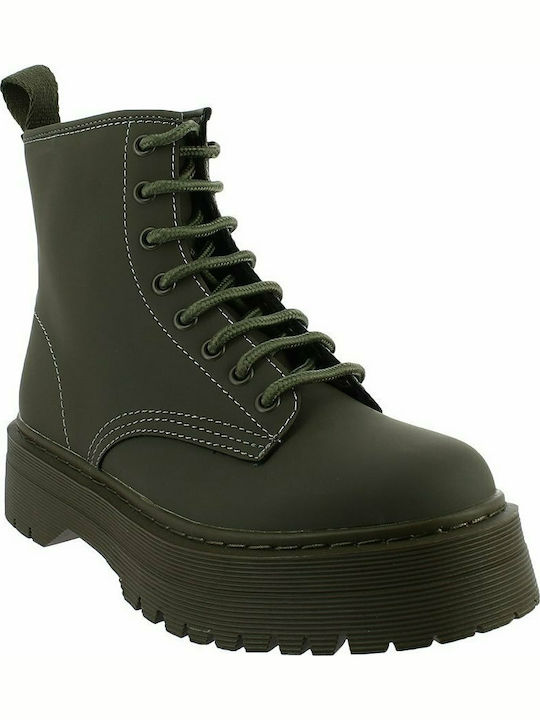 IQ Shoes Women's Ankle Boots Khaki