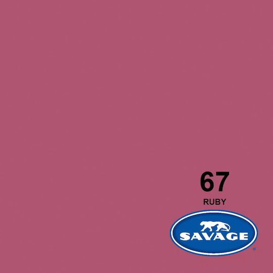 Savage 67-1253 Φωτογραφικό Φόντο Χάρτινο 135x1100εκ. Ruby