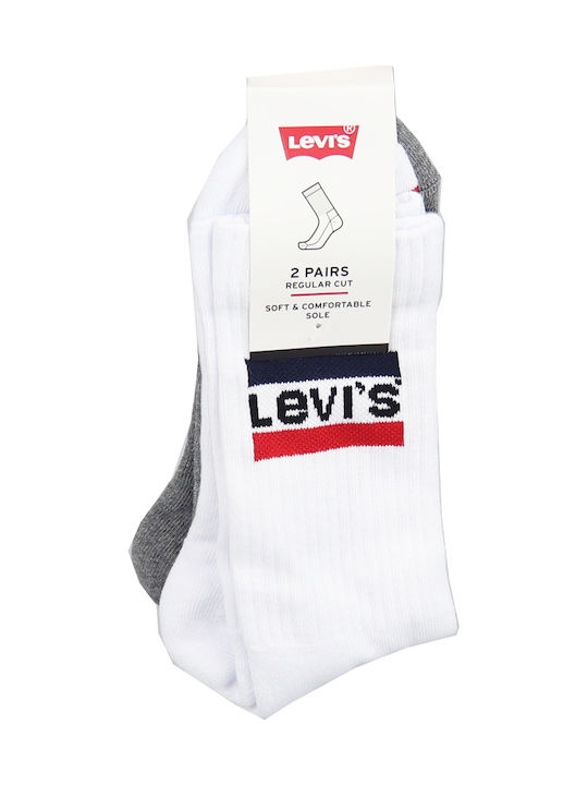 Levi's Sportswear Șosete Uni Multicolor 2Pachet