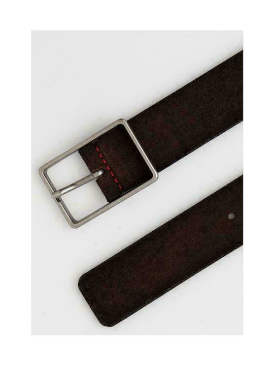 Hugo Boss Men's Leather Belt Brown