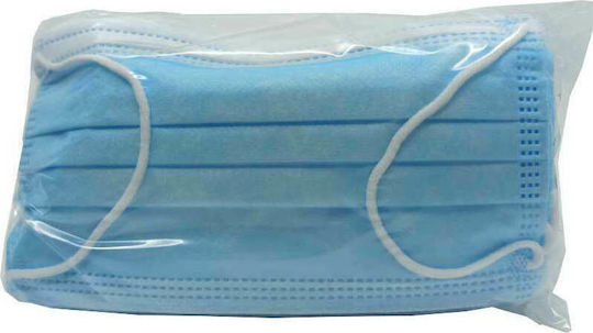 Vestamed Surgical Mask BFE >98% Type II EN14683:2019 Protective Mask Non-Reusable Type II Surgical Blue 50pcs