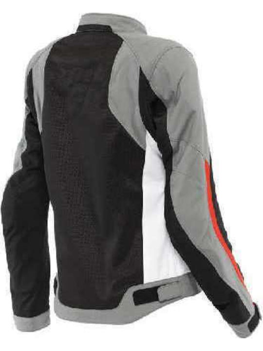 Dainese Hydraflux 2 Air Lady D-Dry Γυναικείο Μπουφάν Μηχανής 4 Εποχών Αδιάβροχο Blk/Charc/Lv-Red