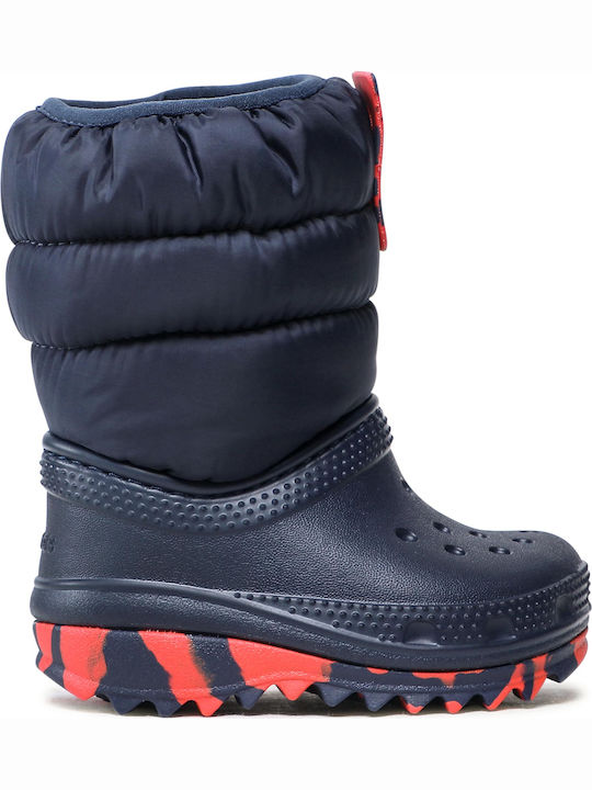 Classic Neo Puff Παιδικές Μπότες Χιονιού Navy Μπλε