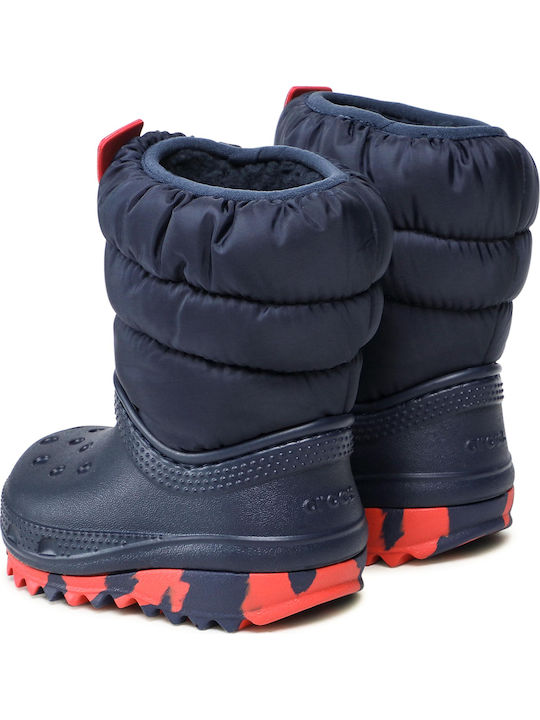 Classic Neo Puff Παιδικές Μπότες Χιονιού Navy Μπλε