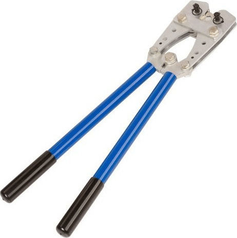 Ergom Crimping Pliers for Brass Connectors Cross-Section Range 10 - 120mm²