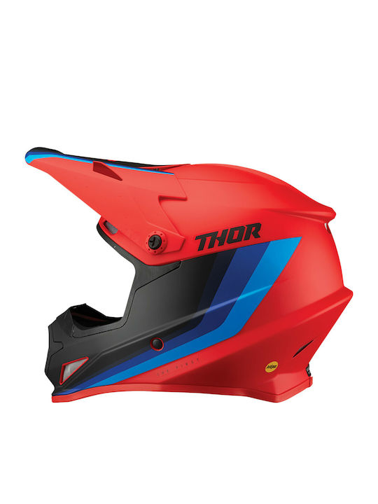 Thor Sector Runner Motocross DOT / ECE 22.05 Red/Blue Thor Sector Runner Motocross DOT / ECE 22.05 Red/Blue