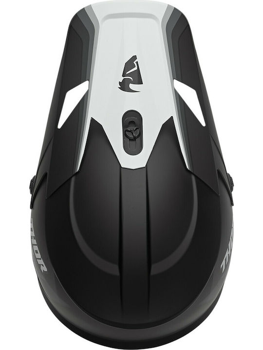 Thor Sector Runner Black/White Κράνος Μηχανής Motocross DOT / ECE 22.05