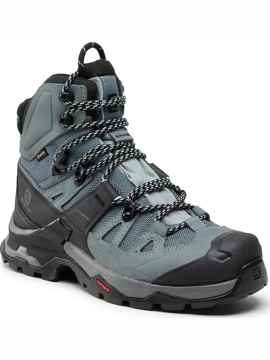 Salomon Quest 4 GTX Γυναικεία Ορειβατικά Μποτάκια Αδιάβροχα με Μεμβράνη Gore-Tex Μπλε