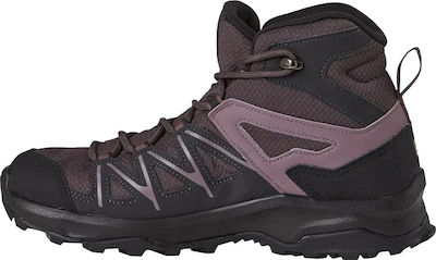 Salomon Daintree Mid GTX L41231300 Γυναικεία Ορειβατικά Μποτάκια Αδιάβροχα  με Μεβράνη Gore-Tex Κόκκινα | Skroutz.gr