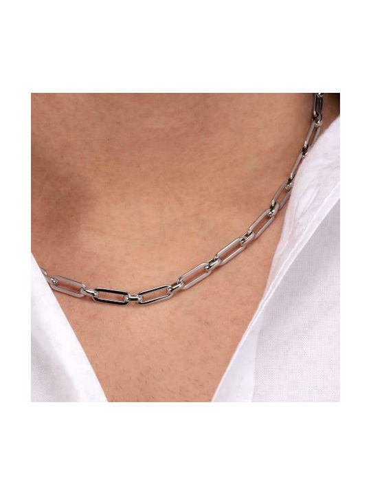 Sector Chain Neck made of Stainless Steel Length 55cm