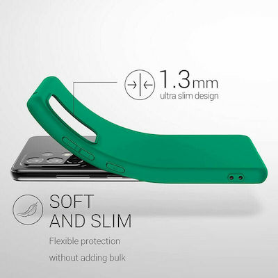 KWmobile Silicone Back Cover Emerald Green (Galaxy A52 / A52s)