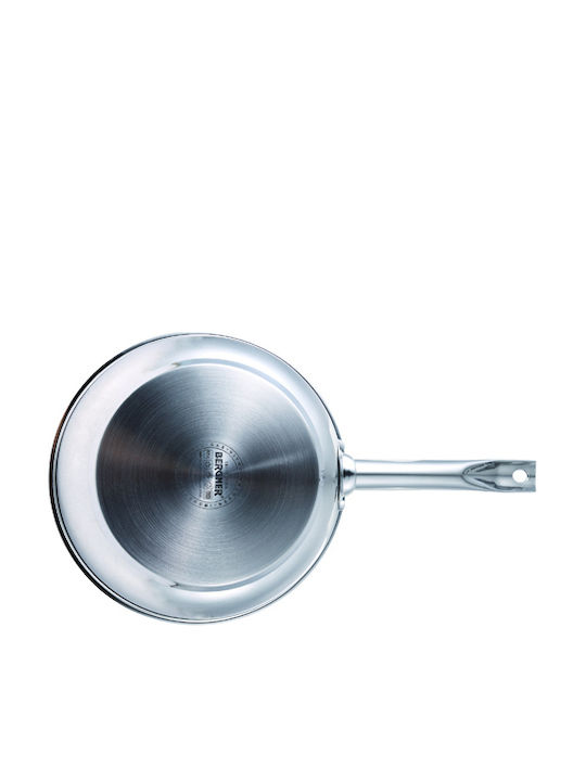 Bergner Gourmet Pan made of Stainless Steel with Non-Stick Coating 28cm