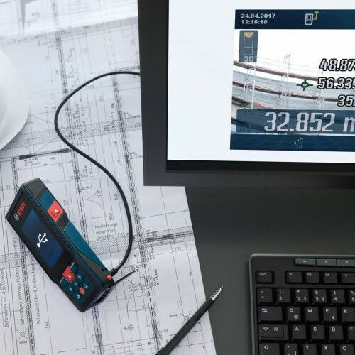 Bosch Laser Distance Meter GLM 120C with Range up to 120m
