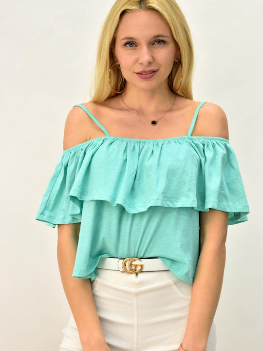 Top with ruffles Veraman 5429