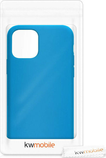 KWmobile Rubber Back Cover Silicone Blue Temptation (iPhone 11) 49724.157