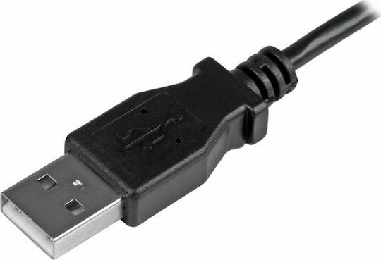 StarTech Winkel (90°) USB 2.0 auf Micro-USB-Kabel Schwarz 2m (USBAUB2MLA) 1Stück