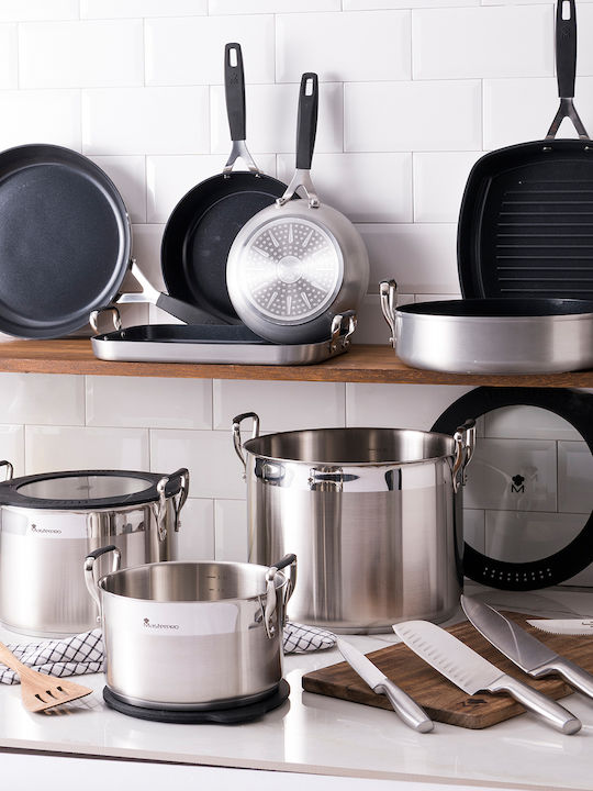 MasterPro Smart Deep Stainless Steel Pot 12.9lt / 28cm
