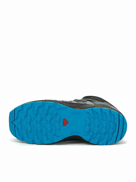 Xa Pro V8 Waterproof Kids Sports Shoes Running with Laces Black
