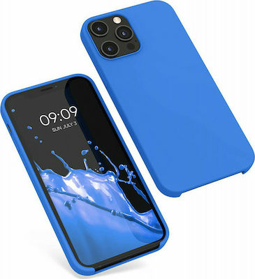 KWmobile Rubber Silicone Back Cover Surf Blue (iPhone 12 Pro Max)