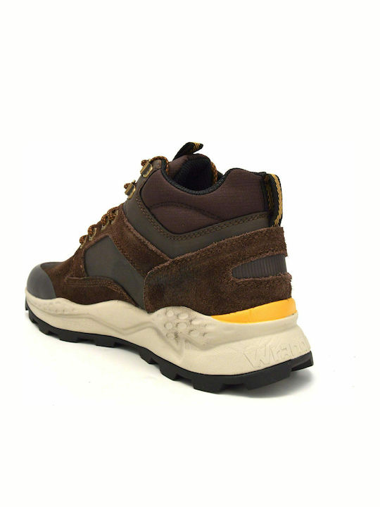 Crossy Leather Brown Men's Boots Anatomical