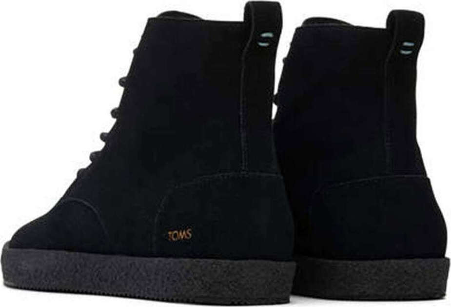 Toms Teton Δερμάτινα Μαύρα Ανδρικά 