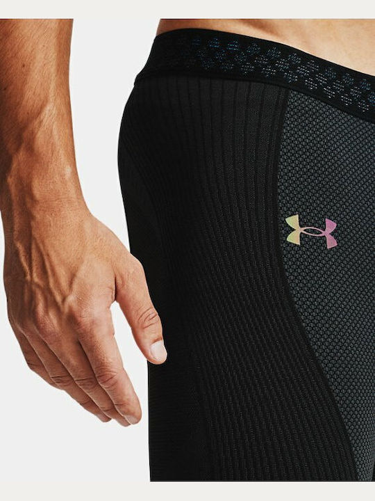Under Armour Rush ColdGear Ανδρικό Αθλητικό Κολάν Μακρύ Μαύρο