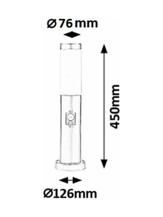 Rabalux Torch Small Post 25W Rabalux Torch Small Post 25W
