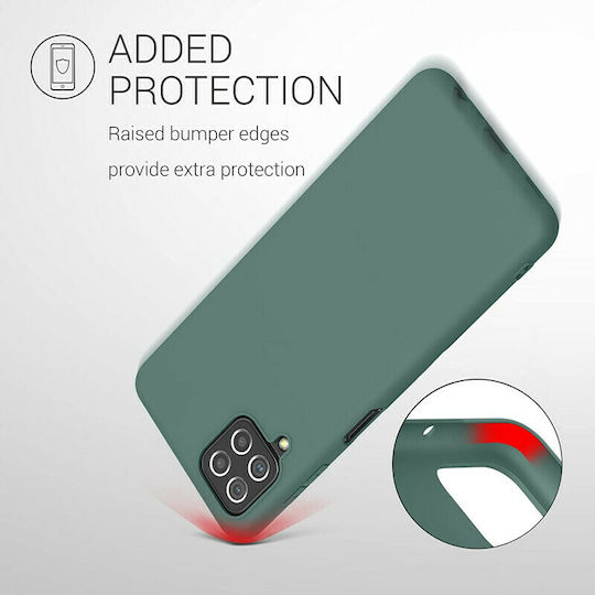 KWmobile Back Cover Σιλικόνης Blue Green (Galaxy A22 4G)