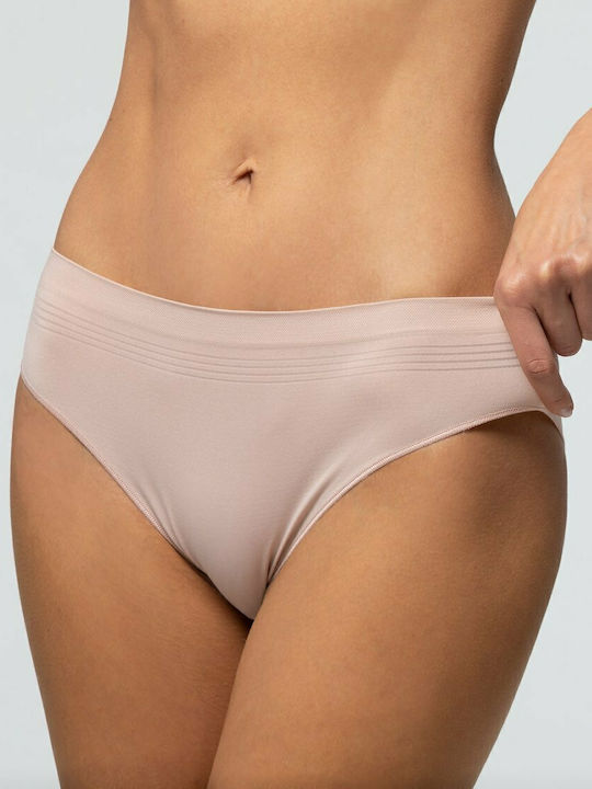 Femeie Slip fără cusături Bej