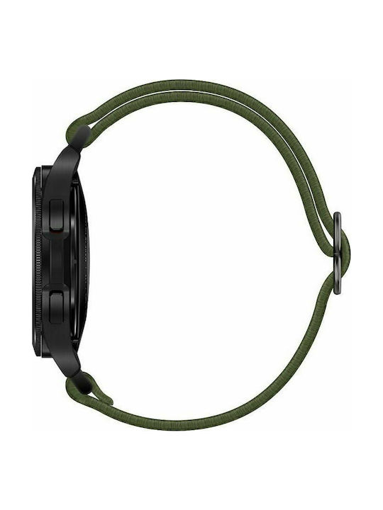 Tech-Protect Mellow Curea Tesatura Verde (Galaxy Watch4 / Watch5 / Watch5 Pro)
