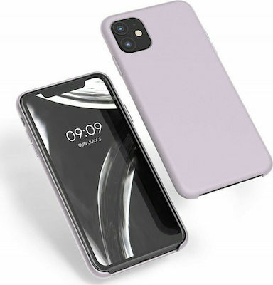 KWmobile Rubber Back Cover Σιλικόνης Light Taupe (iPhone 11)