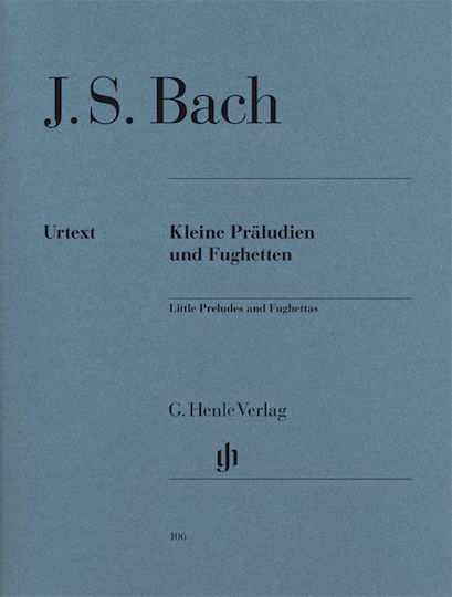G. Henle Verlag Bach Präludien & Fughetten Παρτιτούρα για Πιάνο
