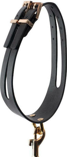 Guilty Pleasure Premium Collar & Leash Set Яка в Черен Цвят