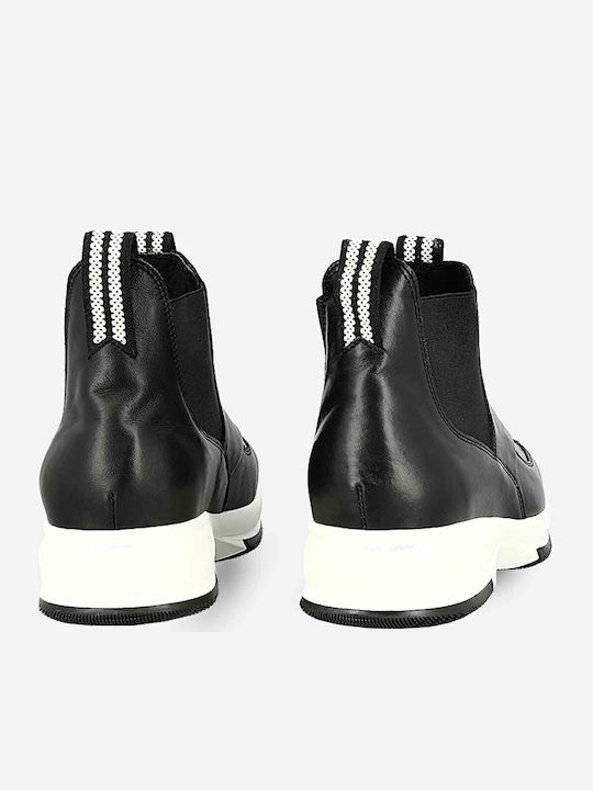 Leather Women's Chelsea Boots Black