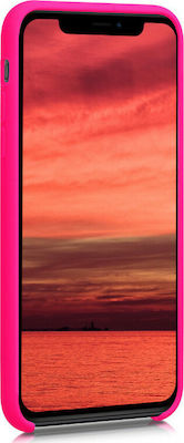 KWmobile Rubber Silicone Back Cover Neon Pink (iPhone 11)