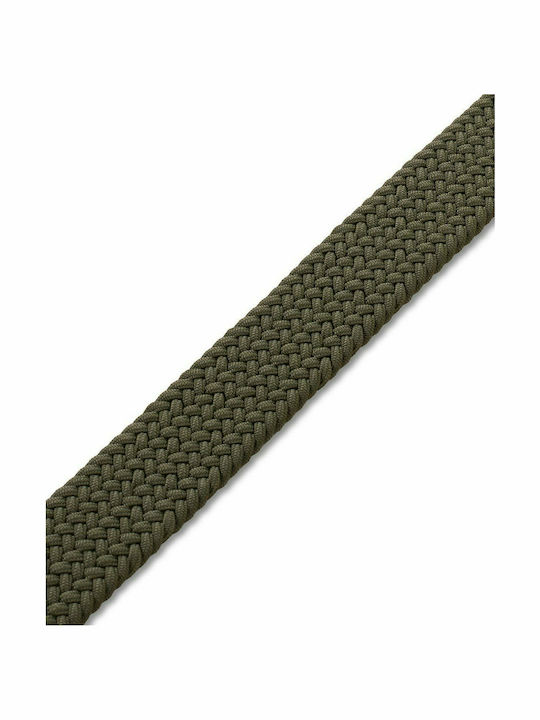 Edinburgh Elastic Men's Belt Khaki
