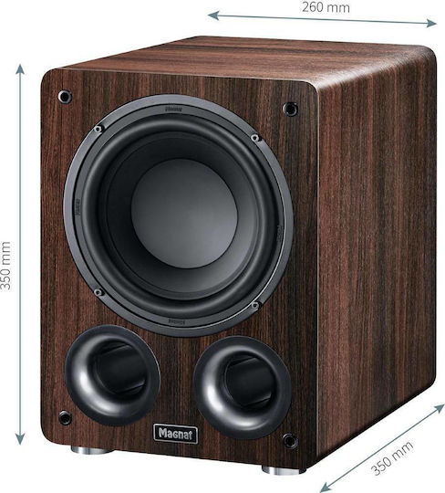 Alpha RS-8 14242252 Autoîntăritor Subwoofer cu Difuzor 8" 80W Maro