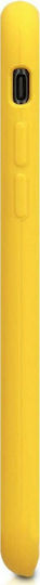 KWmobile Rubber Back Cover Σιλικόνης Vibrant Yellow (iPhone SE 2022/2020)