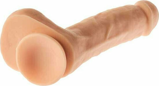Dream Toys Mr Dixx Magic Milo Ρεαλιστικό Dildo με Όρχεις και Βεντούζα Flesh 21cm