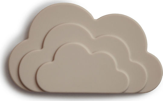 Mushie Cloud Μασητικό Οδοντοφυΐας από Σιλικόνη για 0 m+
