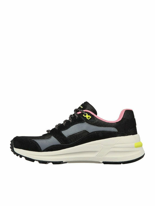 Skechers Global Jogger Full Envy Γυναικεία Sneakers Μαύρα